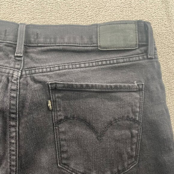 Levi's Mens 311 Shaping Skinny Jeans Size 33 Black Denim Classic Casual Travel - Picture 11 of 15